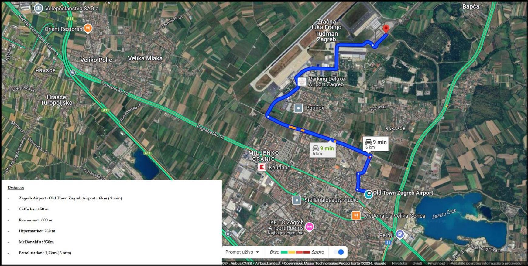 Old Town Zagreb Airport Ξενοδοχείο Velika Gorica Εξωτερικό φωτογραφία